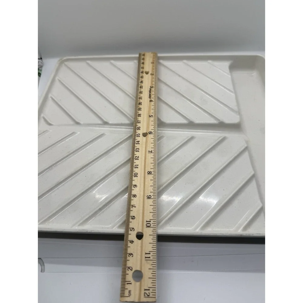 VTG Nordic Ware‎ Microwave Bacon Tray & Food Defroster Grease Plate USA 304 18